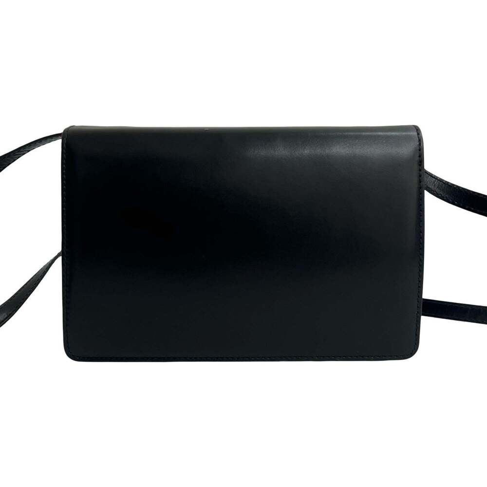 GUCCI Authentic Vintage Blue Leather Pochette Shoulder Bag - Picture 3 of 10